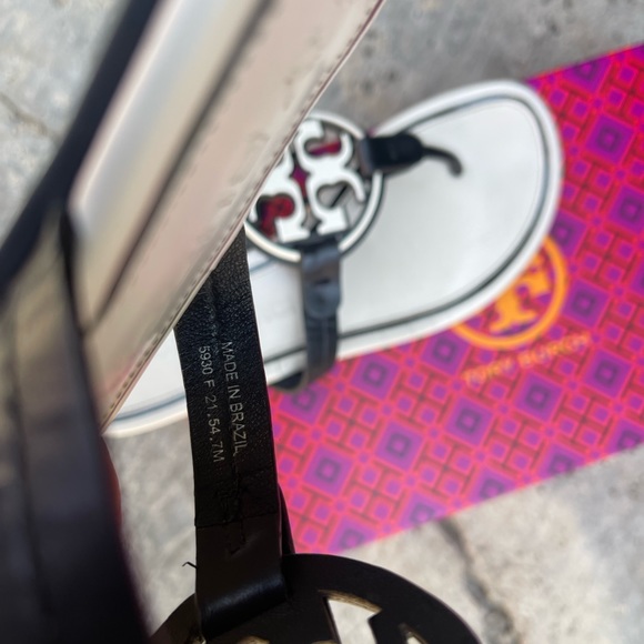 Tory Burch Metal Miller Calf leather Sandals - Picture 3 of 12